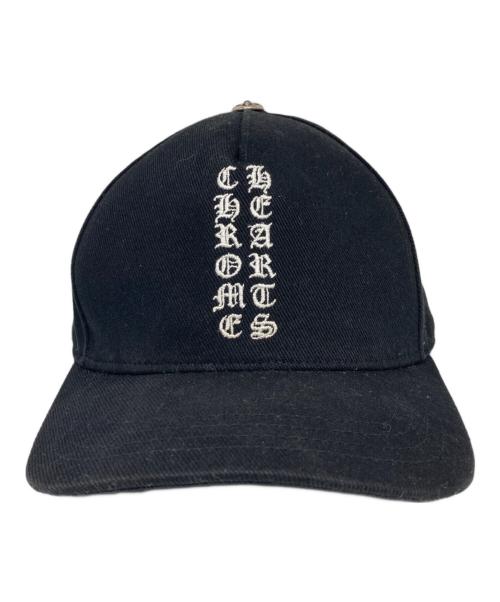 CHROME HEARTS（クロムハーツ）CHROME HEARTS (クロムハーツ) Vertical Logo Hat CHロゴ ベースボールキャップ ブラックの古着・服飾アイテム