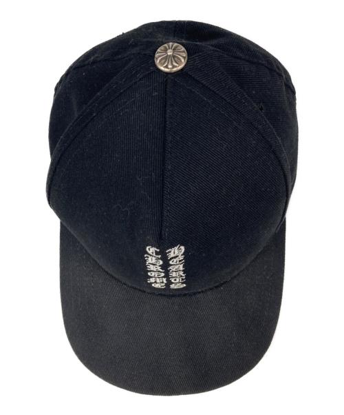 CHROME HEARTS（クロムハーツ）CHROME HEARTS (クロムハーツ) Vertical Logo Hat CHロゴ ベースボールキャップ ブラックの古着・服飾アイテム