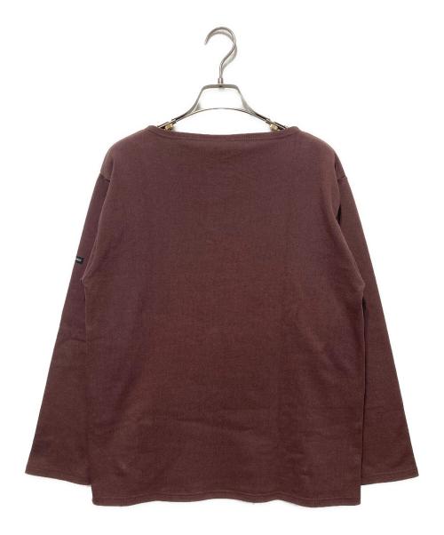 SAINT JAMES（セントジェームス）SAINT JAMES (セントジェームス) バスクシャツ ブラウン サイズ:3の古着・服飾アイテム