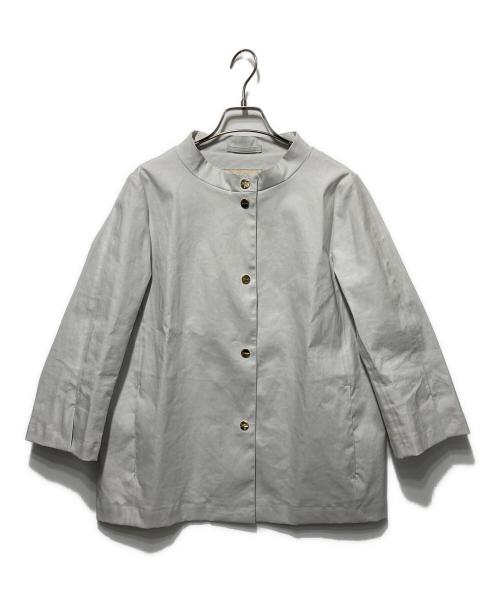 HERNO（ヘルノ）HERNO (ヘルノ) Eufrate スタンドカラー ジャケット アイボリー サイズ:42の古着・服飾アイテム