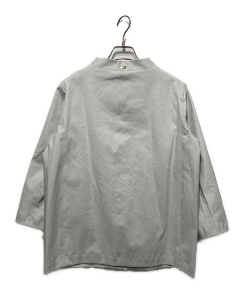 HERNO（ヘルノ）HERNO (ヘルノ) Eufrate スタンドカラー ジャケット アイボリー サイズ:42の古着・服飾アイテム