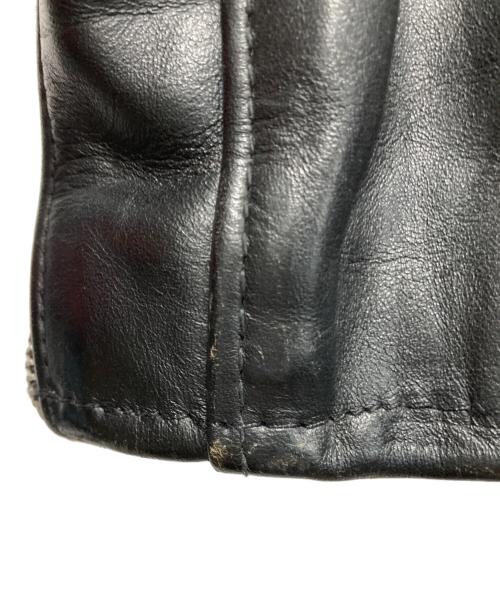 Schott（ショット）Schott (ショット) 618レザーライダースジャケット ブラック サイズ:38の古着・服飾アイテム