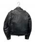 Schott (ショット) 618レザーライダースジャケット ブラック サイズ:38：30000円