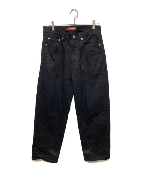 SUPREME（シュプリーム）Supreme (シュプリーム) Baggy Selvedge Jean/バギーサルベージジーンズ ブラック サイズ:30の古着・服飾アイテム