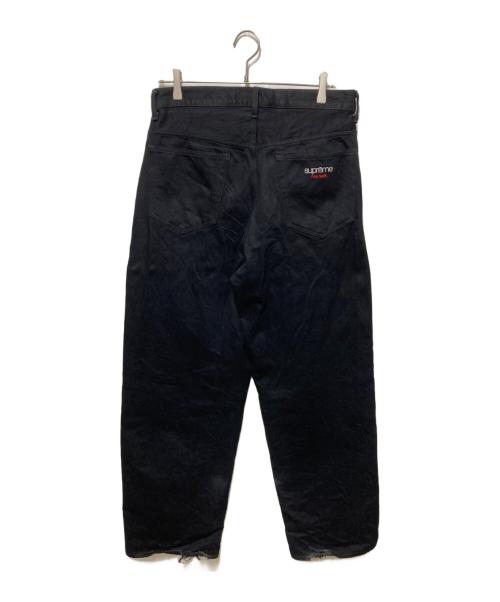 SUPREME（シュプリーム）Supreme (シュプリーム) Baggy Selvedge Jean/バギーサルベージジーンズ ブラック サイズ:30の古着・服飾アイテム