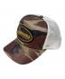 SUPREME（シュプリーム）の古着「Raffia Mesh Back 5-Panel Camo/メッシュ5パネルキャップ」｜カーキ×ホワイト