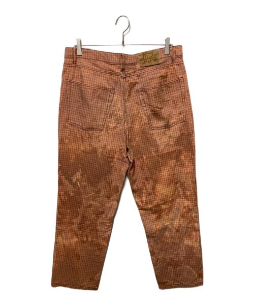 stussy（ステューシー）stussy (ステューシー) BIG OL JEANS/ビッグオーエルジーンズ ブラウン サイズ:32の古着・服飾アイテム