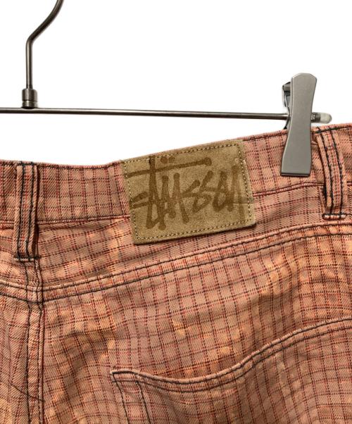 stussy（ステューシー）stussy (ステューシー) BIG OL JEANS/ビッグオーエルジーンズ ブラウン サイズ:32の古着・服飾アイテム