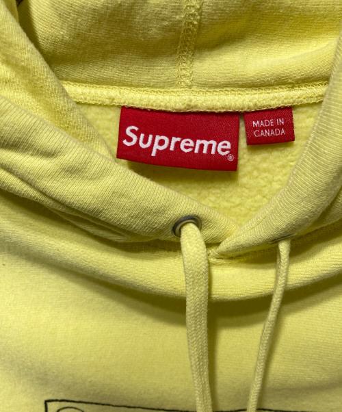 SUPREME（シュプリーム）SUPREME (シュプリーム) KAWS CHALK LOGO HOODED SWEATSHIRT イエロー サイズ:Sの古着・服飾アイテム