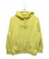 SUPREME（シュプリーム）の古着「KAWS CHALK LOGO HOODED SWEATSHIRT」｜イエロー