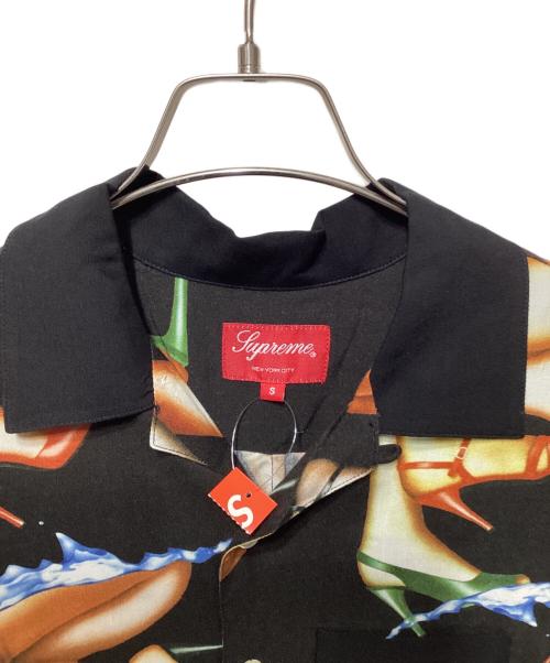 SUPREME（シュプリーム）SUPREME (シュプリーム) HEELS RAYON SHIRT ブラック サイズ:Sの古着・服飾アイテム
