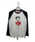 SUPREME（シュプリーム）の古着「BETTY BOOP RAGLAN」｜ホワイト