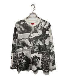 SUPREME（シュプリーム）の古着「MICHELANGELO L/S」｜ブラック×ホワイト