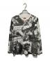 SUPREME（シュプリーム）の古着「MICHELANGELO L/S」｜ブラック×ホワイト