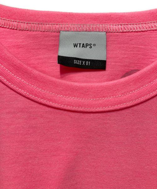 WTAPS（ダブルタップス）WTAPS (ダブルタップス) ロングスリーブカットソー ピンク サイズ:01の古着・服飾アイテム