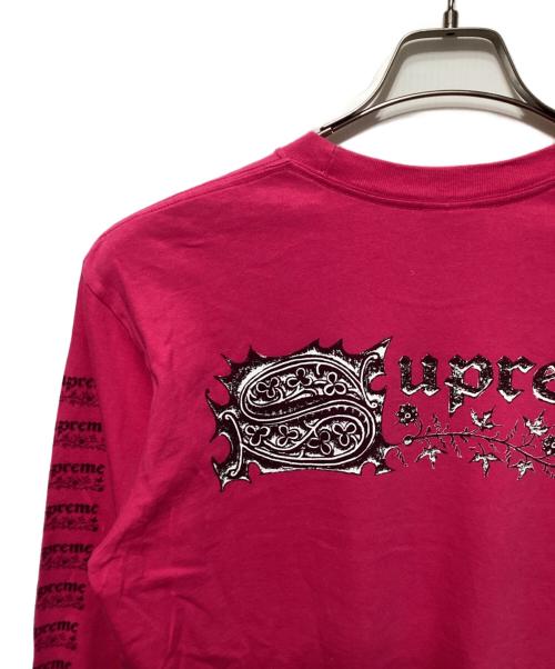 SUPREME（シュプリーム）SUPREME (シュプリーム) SAINT SEBASTIAN L/S パープル サイズ:Mの古着・服飾アイテム