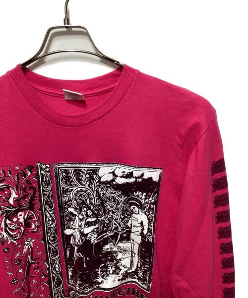 SUPREME（シュプリーム）SUPREME (シュプリーム) SAINT SEBASTIAN L/S パープル サイズ:Mの古着・服飾アイテム