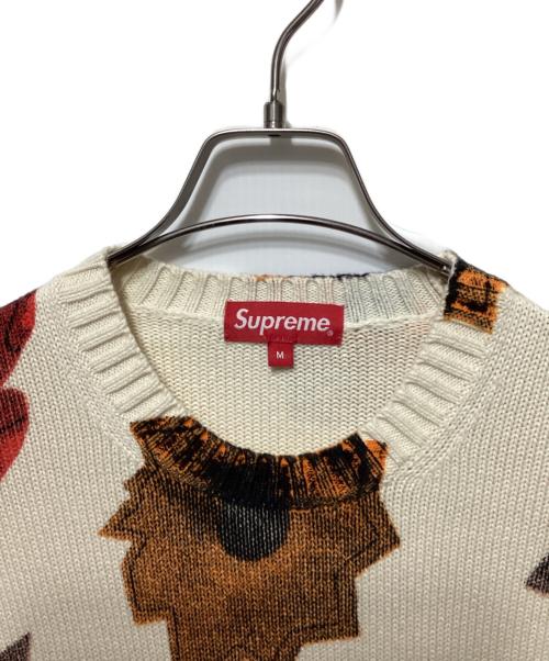 SUPREME（シュプリーム）SUPREME (シュプリーム) NATE LOWMAN SWEATER アイボリー サイズ:Mの古着・服飾アイテム