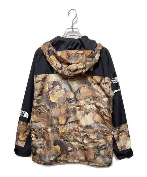 SUPREME（シュプリーム）SUPREME (シュプリーム) THE NORTH FACE (ザ ノース フェイス) Leaves Mountain Light Jacket ブラック×ブラウン サイズ:Sの古着・服飾アイテム