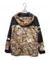 SUPREME (シュプリーム) THE NORTH FACE (ザ ノース フェイス) Leaves Mountain Light Jacket ブラック×ブラウン サイズ:S：45000円