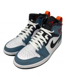 NIKE×FACETASM（ナイキ×ファセッタズム）の古着「Air Jordan 1 Mid "White/Navy"/エアジョーダン1ミッド」｜ブルーブラック