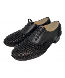 Christian Louboutin（クリスチャン・ルブタン）の古着「スパイクシューズ」｜ブラック