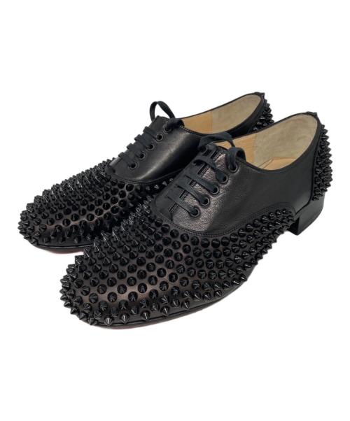 Christian Louboutin（クリスチャン・ルブタン）Christian Louboutin (クリスチャン・ルブタン) スパイクシューズ ブラック サイズ:39 1/2の古着・服飾アイテム