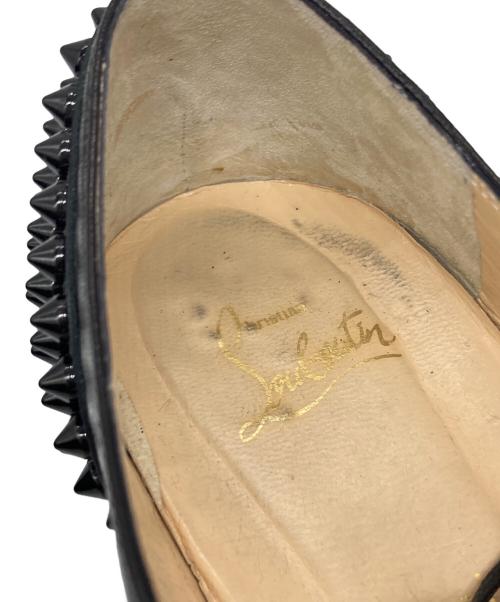 Christian Louboutin（クリスチャン・ルブタン）Christian Louboutin (クリスチャン・ルブタン) スパイクシューズ ブラック サイズ:39 1/2の古着・服飾アイテム