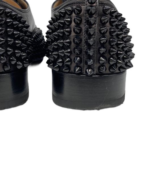 Christian Louboutin（クリスチャン・ルブタン）Christian Louboutin (クリスチャン・ルブタン) スパイクシューズ ブラック サイズ:39 1/2の古着・服飾アイテム