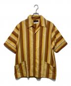 FRED PERRY×nicholas daleyフレッドペリー×ニコラス デイリー）の古着「オープンカラーシャツ」｜イエロー