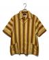 FRED PERRY（フレッドペリー）の古着「オープンカラーシャツ」｜イエロー