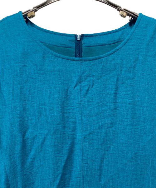 Leilian（レリアン）Leilian (レリアン) フレアワンピース グリーン サイズ:13の古着・服飾アイテム