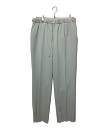 23区（ニジュウサンク）の古着「2WAYストレッチツイル テーパードパンツ」｜ミント