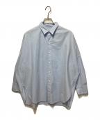 Plageプラージュ）の古着「Oxford Long シャツ/オックスフォードロングシャツ」｜スカイブルー