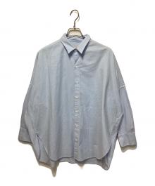 Plage（プラージュ）の古着「Oxford Long シャツ/オックスフォードロングシャツ」｜スカイブルー