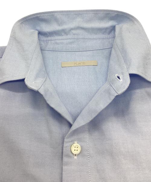 Plage（プラージュ）Plage (プラージュ) Oxford Long シャツ/オックスフォードロングシャツ スカイブルー サイズ:FREEの古着・服飾アイテム