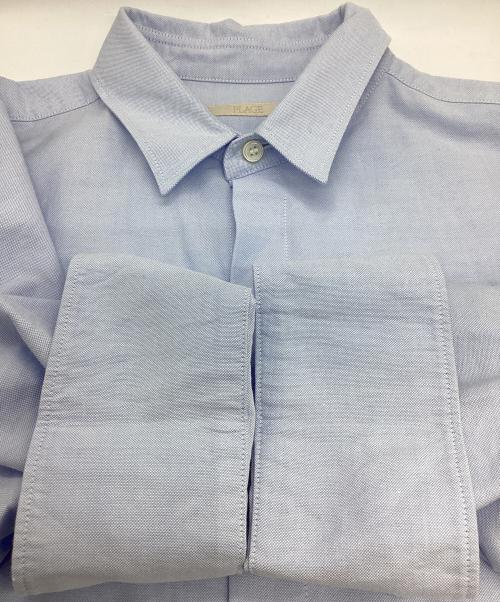 Plage（プラージュ）Plage (プラージュ) Oxford Long シャツ/オックスフォードロングシャツ スカイブルー サイズ:FREEの古着・服飾アイテム