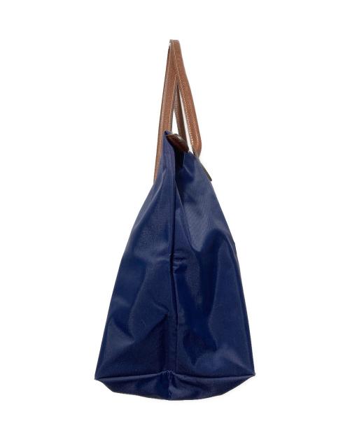 LONGCHAMP（ロンシャン）LONGCHAMP (ロンシャン) ルプリアージュトートバッグ ネイビーの古着・服飾アイテム