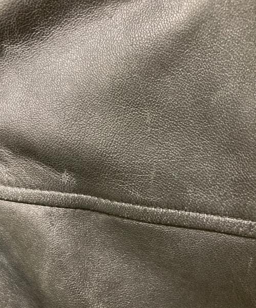 WILSON LEATHEAR（ウィルソンレザー）WILSON LEATHEAR (ウィルソンレザー) ジップレザージャケット ブラック サイズ:Lの古着・服飾アイテム