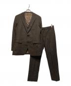 blazer's bank.comブレイザーズバンク）の古着「3ピーススーツ」｜ブラウン