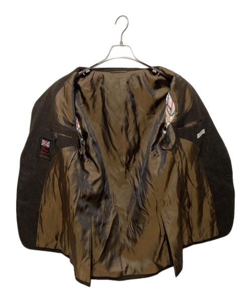blazer's bank.com（ブレイザーズバンク）blazer's bank.com (ブレイザーズバンク) 3ピーススーツ ブラウン サイズ:175cm-6Dropの古着・服飾アイテム