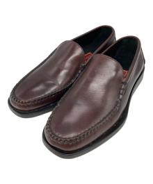 COLE HAAN（コールハーン）の古着「オリジナルグランド プラットフォーム ベネチアン スリッポン ローファー」｜ブラウン