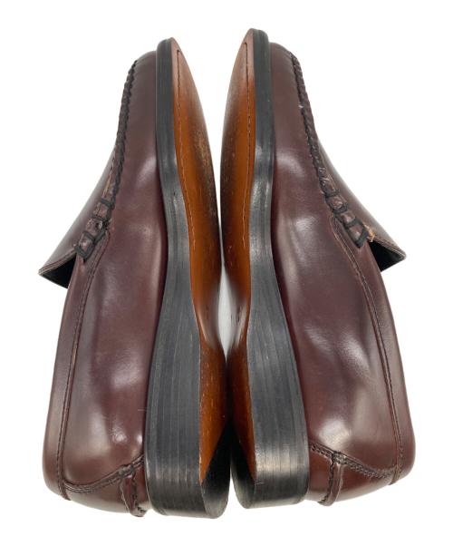 COLE HAAN（コールハーン）COLE HAAN (コールハーン) オリジナルグランド プラットフォーム ベネチアン スリッポン ローファー ブラウン サイズ:61/2の古着・服飾アイテム