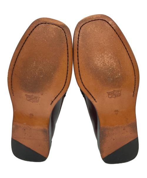COLE HAAN（コールハーン）COLE HAAN (コールハーン) オリジナルグランド プラットフォーム ベネチアン スリッポン ローファー ブラウン サイズ:61/2の古着・服飾アイテム