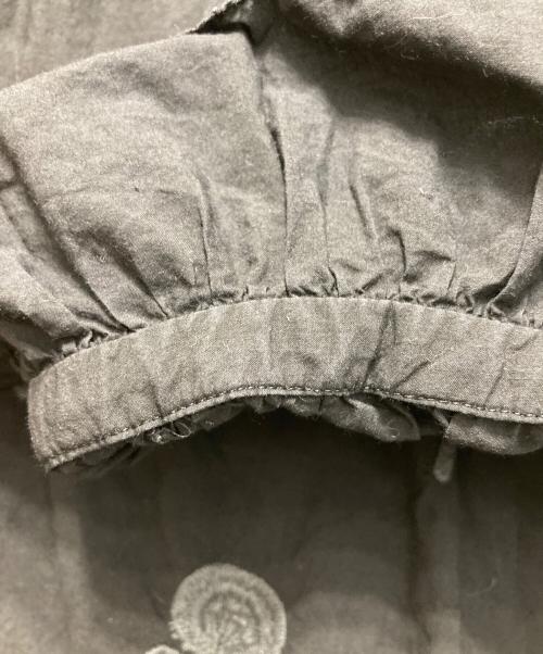 mina perhonen（ミナ ペルホネン）mina perhonen (ミナ ペルホネン) ボヌールワンピース ブラック サイズ:38の古着・服飾アイテム