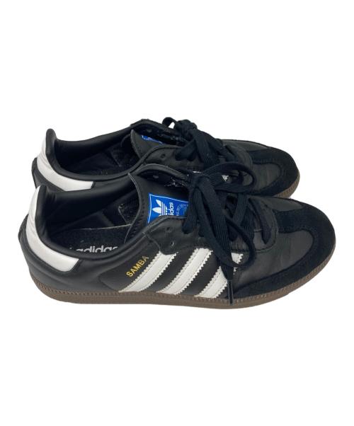 adidas（アディダス）adidas (アディダス) ローカットスニーカー ブラック サイズ:22.5の古着・服飾アイテム