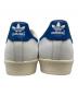 中古・古着 adidas (アディダス) ローカットスニーカー ホワイト サイズ:27：8000円
