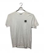 STONE ISLANDストーンアイランド）の古着「ロゴパッチ半袖Tシャツ」｜ホワイト