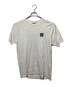 STONE ISLAND（ストーンアイランド）の古着「ロゴパッチ半袖Tシャツ」｜ホワイト