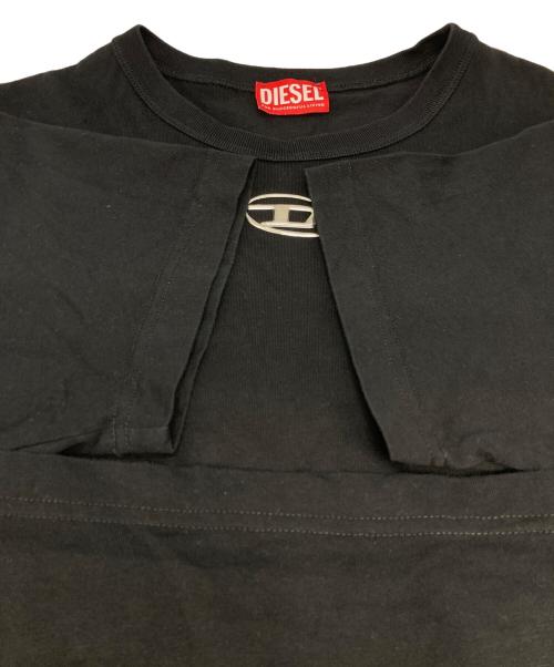 DIESEL（ディーゼル）DIESEL (ディーゼル) Tシャツ ブラック サイズ:Mの古着・服飾アイテム